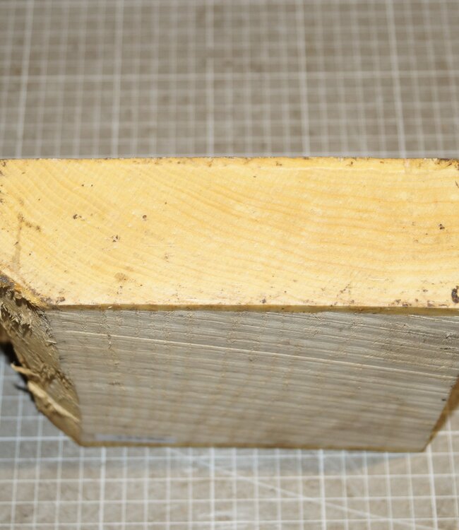 Esche, geriegelt, ca. 170 x 170 x 55 mm, 1,3 kg