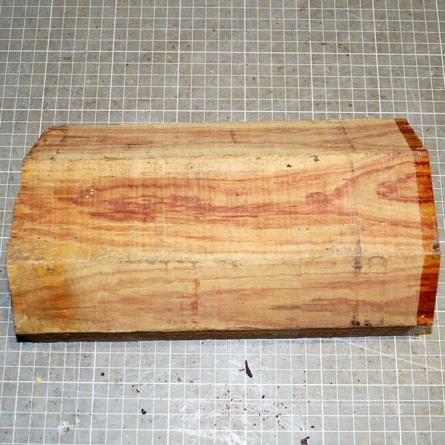 Brazilian Tulipwood, approx. 250 x 140 x 75 mm, 2,3 kg