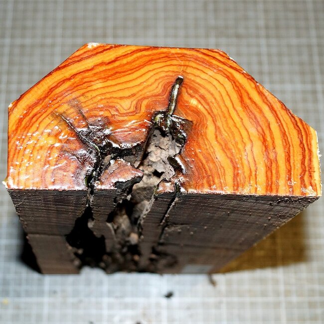 Bahia Rosenholz, ca. 250 x 140 x 75 mm, 2,3 kg