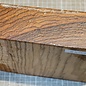 Zebrano, ca. 180 x 180 x 50 mm, 1,3 kg