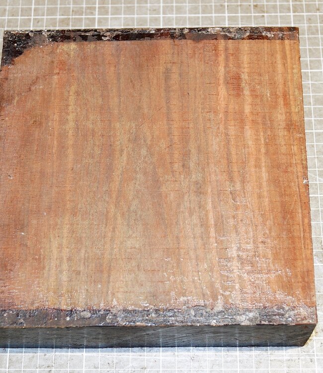 Cocobolo Palisander ca. 200 x 200 x 58 mm, 2,5 kg