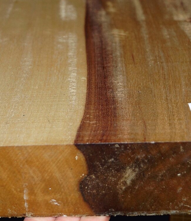 African Birch, approx. 310 x 185 x 52 mm, 3,2 kg