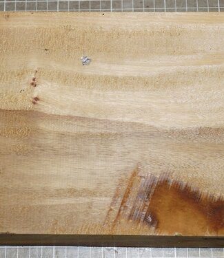 African Birch, approx. 380 x 185 x 53 mm, 4,1 kg