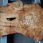 Poplar burl, approx. 990 x 800/640 x 65 mm, 12668