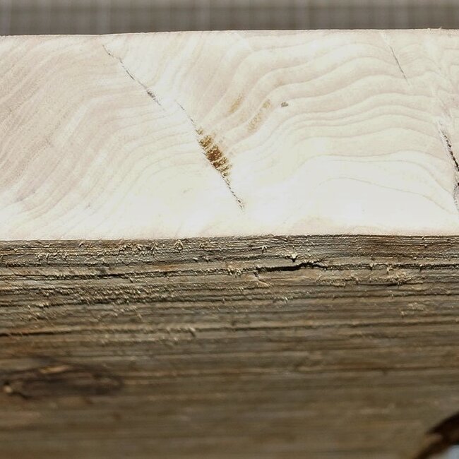 Ash burl, approx. 305 x 300 x 54 mm, 3,2 kg