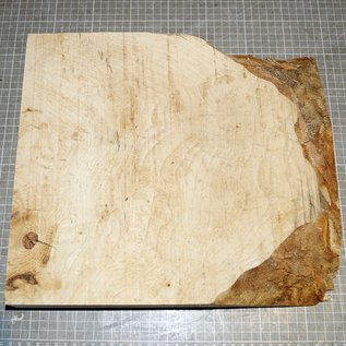 Ash burl, approx. 350 x 310 x 53 mm, 4,0 kg