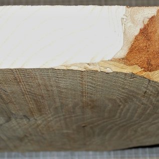 Ash burl, approx. 350 x 310 x 53 mm, 4,0 kg