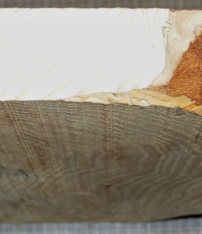 Esche Maser, ca. 350 x 310 x 53 mm, 4,0 kg