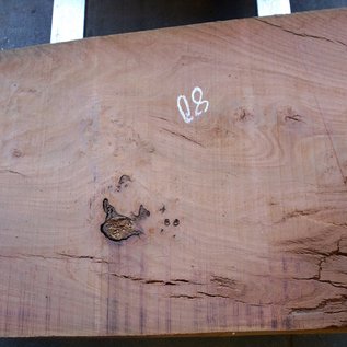 Eucalyptus table top, approx. 1400 x 800(900) x 75 mm, 12640