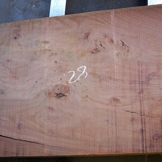 Eucalyptus table top, approx. 1400 x 820(880) x 75 mm, 12641