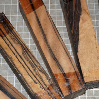 Macassar 5 pieces - set, approx. 30 x 30 x 155 mm