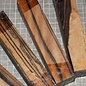 Macassar 5 pieces - set, approx. 30 x 30 x 155 mm