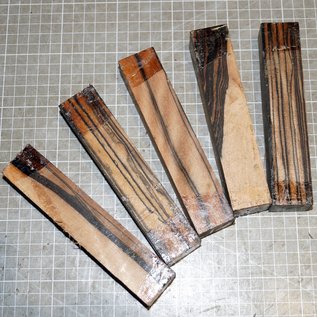 Macassar 5 pieces - set, approx. 30 x 30 x 155 mm