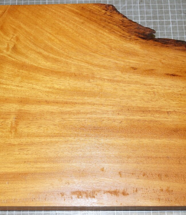 Afzelia, approx. 290 x 290 x 50 mm, 4,6 kg