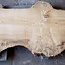Pappel Maser Tischplatte, ca. 3200 x 970(1270) x 80 mm, 12739