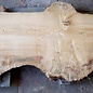 Poplar burl, Mappa table top, approx. 3200 x 970(1270) x 80 mm, 12739