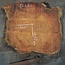 Eucalyptus burl table top, approx. 1170 x 1140(1500) x 52 mm, 12712