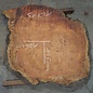 Eucalyptus burl table top, approx. 1150 x 1060(1200) x 52 mm, 12713