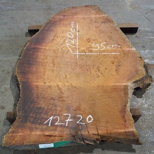 Eucalyptus burl table top, approx. 1200 x 950(1280x1050) x 52 mm, 12720