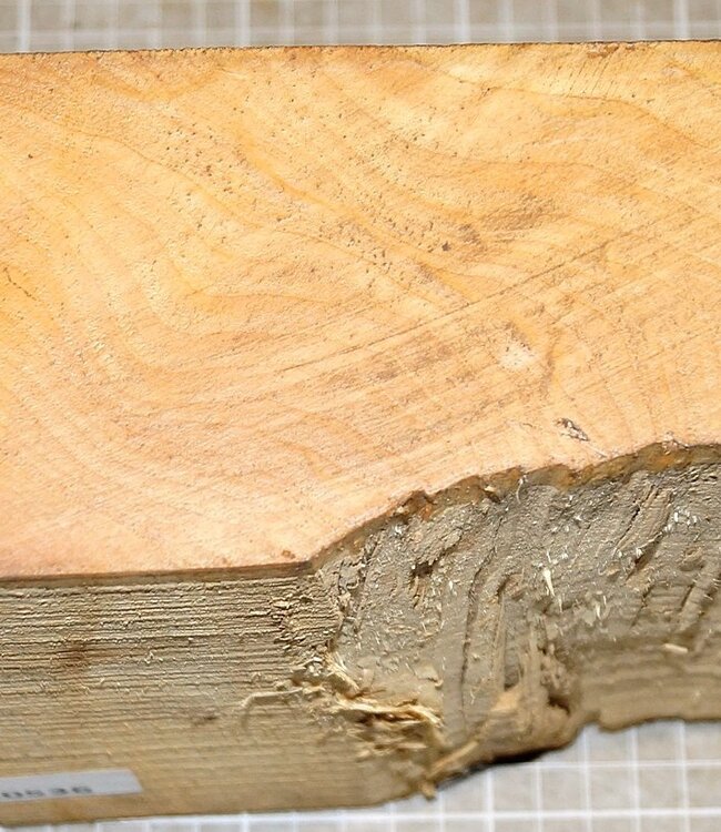 Esche, schlicht, ca. 180 x 180 x 55-80 mm, 1,6 kg