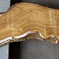 Laburnum slab, approx. 1420 x 330(230) x 50 mm, 12784