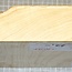 Ash, fiddleback, approx. 190 x 190 x 50 mm, 1,24 kg
