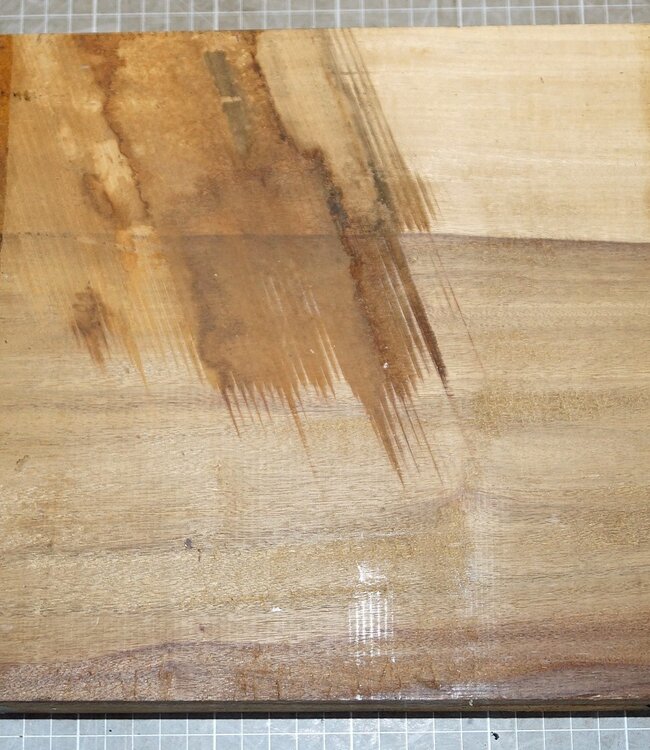 African Birch, approx. 240 x 240 x 60 mm, 3,88 kg