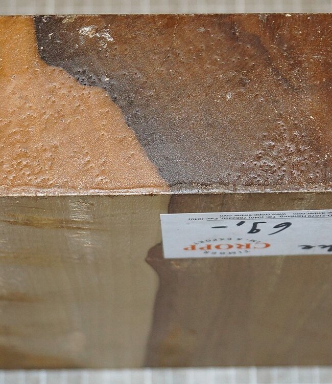 African Birch, approx. 240 x 240 x 60 mm, 3,88 kg