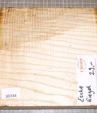 Ash fiddleback, approx. 220 x 220 x 50 mm, 1,7 kg