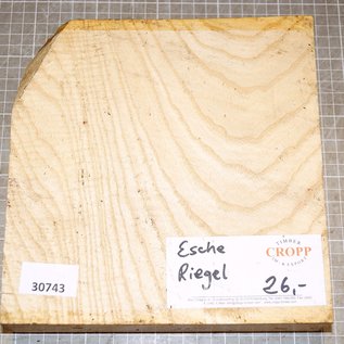 Esche Riegel, ca. 220 x 220 x 50 mm, 1,5 kg