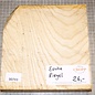 Ash fiddleback, approx. 220 x 220 x 50 mm, 1,5 kg