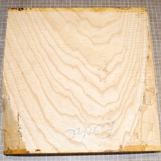 Ash fiddleback, approx. 320 x 320 x 50 mm, 3,5 kg