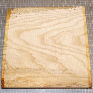 Ash fiddleback, approx. 280 x 280 x 50 mm, 2,5 kg