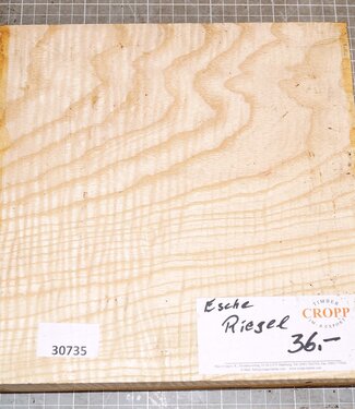 Ash fiddleback, approx. 250 x 250 x 50 mm, 2kg