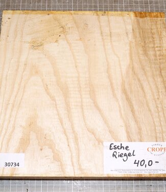 Ash fiddleback, approx. 280 x 280 x 50 mm, 2,3 kg
