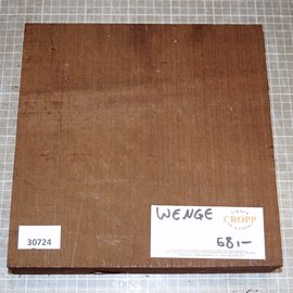 Wenge, approx. 250 x 250 x 50 mm, 2,7 kg