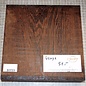 Wenge, approx. 230 x 243 x 50 mm, 2,3 kg