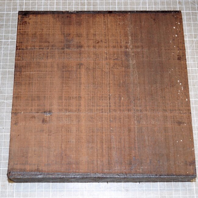 Wenge, ca. 240 x 240 x 50 mm, 2,8 kg