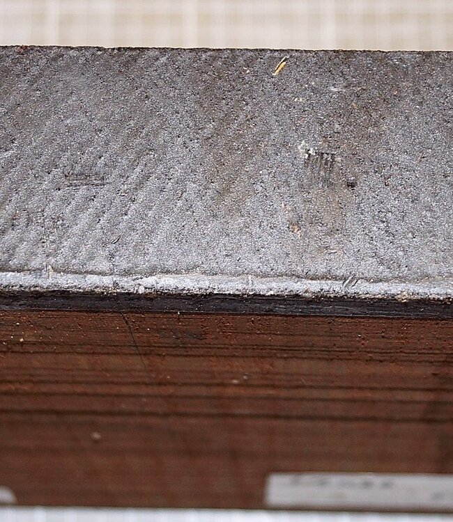 Wenge, approx. 240 x 240 x 50 mm, 2,8 kg