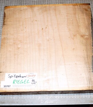 EU Softmaple, fiddleback, approx. 330 x 330 x 80 mm, 5,5 kg