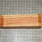 Brazilian Tulipwood, Knife handle, approx. 130 x 39 x 30 mm