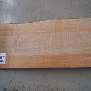 Softmaple fiddleback, approx. 558 x 213 x 54 mm