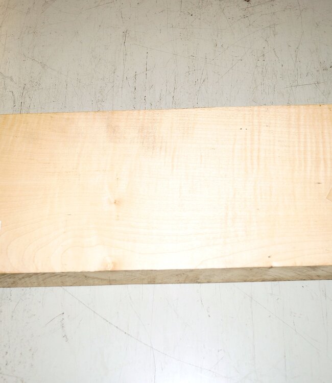 Maple fiddleback, approx.  550 x 180 x 56 mm