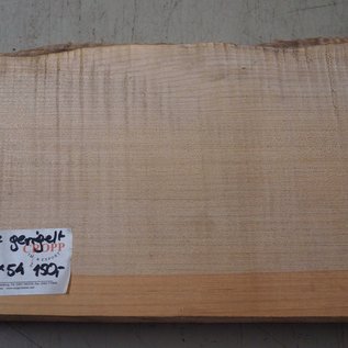 Softmaple fiddleback, approx. 550 x 210 x 54 mm