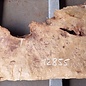 Poplar burl, Mappa slab, approx. 1900 x 770/400/710 x 65mm, 12855