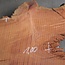 Eukalyptus Maser Tischplatte, ca. 1400/1000 x 950/740 x 52 mm, 12873