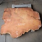 Eucalyptus Burl Table top, approx. 1300 x 1180/610 x 52 mm, 12875