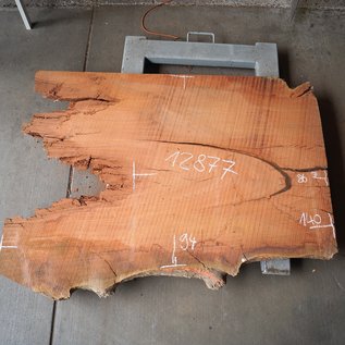 Eucalyptus Burl Table top, approx. 1400/860 x 940 x 52 mm, 12877