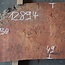 Eucalyptus Burl Table top, approx. 1300 x 490 x 52 mm, 12894