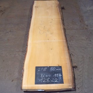 Lebanon Cedar, table top, approx. 3200 x 850(950) x 80 mm, 12822